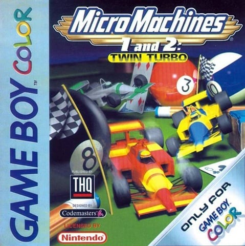 Micro Machines 1 And 2, Sin Manual, Caja
