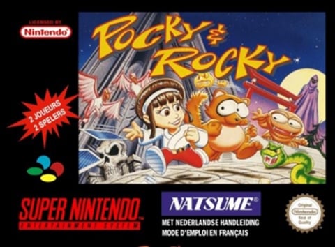 Pocky And Rocky, Caja