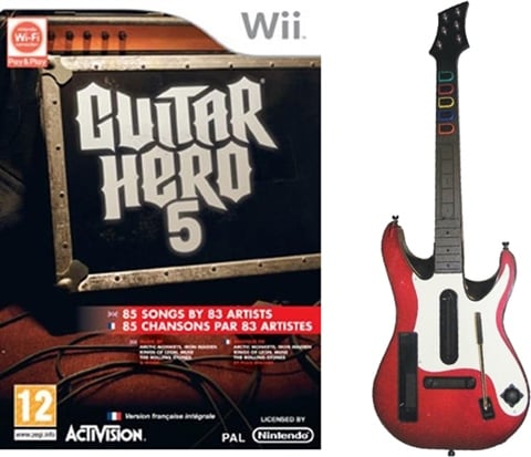 Guitar Hero 5 (With Guitar)
