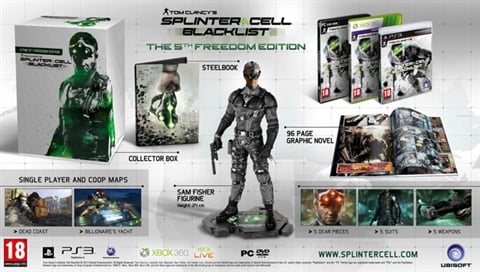 Splinter Cell Blacklist 5th Freedom Ed