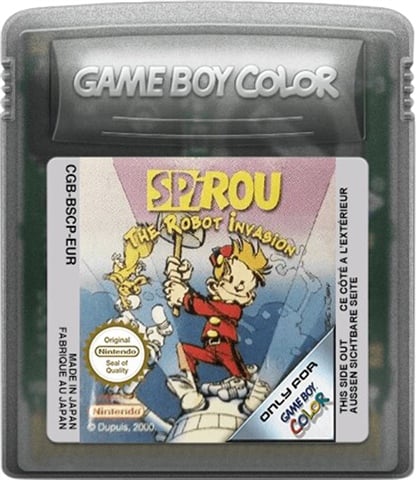Spirou Robot Invasion, Sin Caja