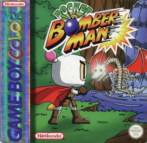 Pocket Bomberman, Sin Manual, Caja
