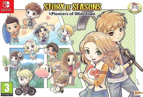 Story Of Seasons: Pioneers Of Olive Town Deluxe Ed (w/ Book/10xCards)