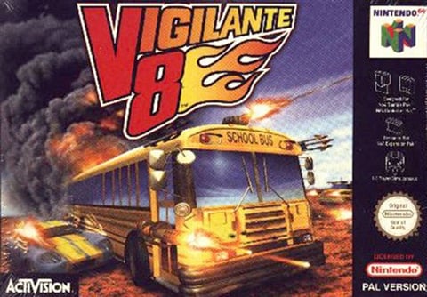 Vigilante 8, Caja