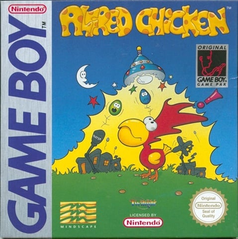 Alfred Chicken, + Manual, Caja