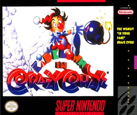 Kid Klown In Crazy Chase, Caja