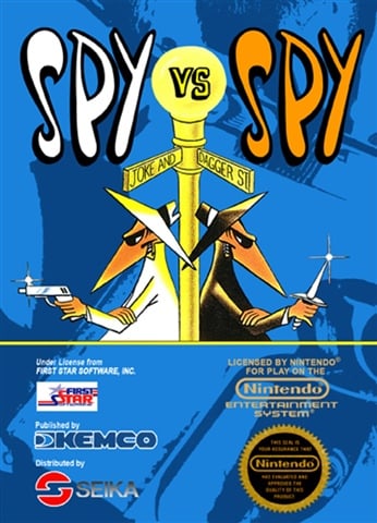 Spy vs Spy, Sin Manual, Caja
