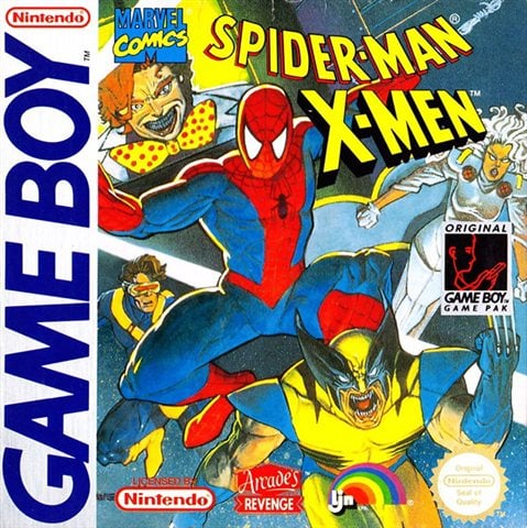 Spider-Man / X-Men, Sin Manual, Caja