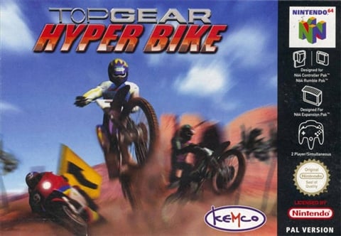Top Gear Hyper Bike, Caja