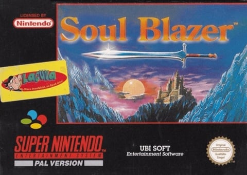Soul Blazer, Caja