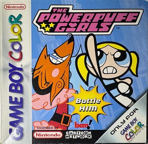 Power Puff Girls (Battle Him), + Manual, Caja