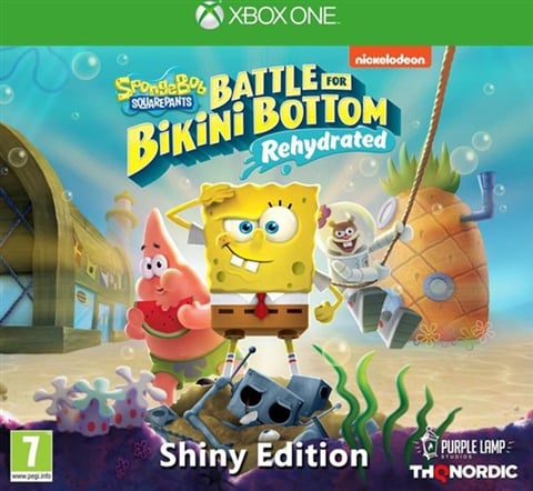 Bob Esponja: Battle for... Shiny Edition (w/ Figura, 6x Lithographs)
