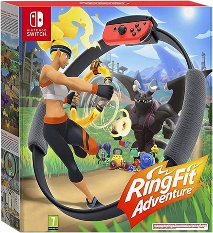 Ring Fit Adventure (Con Anillo De Fitness y Correa Para Piernas)