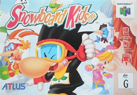 Snowboard Kids, Caja