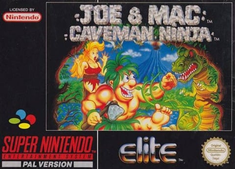 Joe & Mac Caveman Ninja, Caja