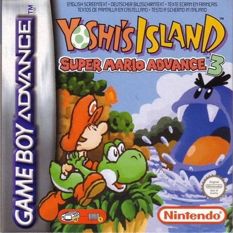 Yoshi's Island: Super Mario Advance 3, Caja