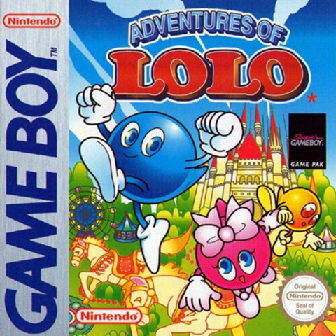 Adventures of Lolo, + Manual, Caja