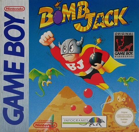 Bomb Jack, + Manual, Caja