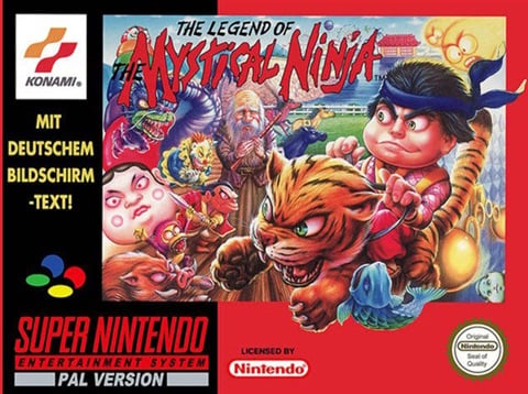 Legend of the Mystical Ninja, Caja