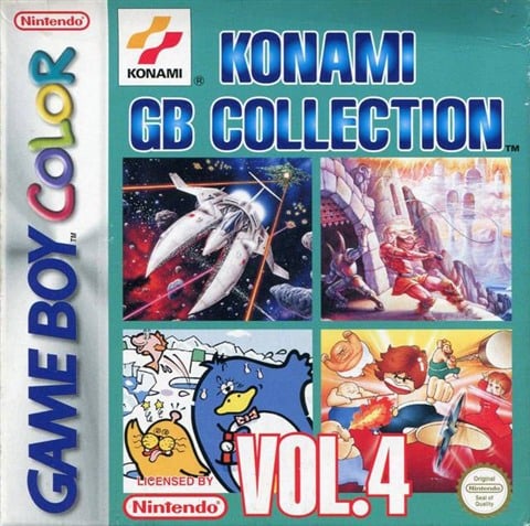 Konami GB Collection Vol 4, Sin Manual, Caja