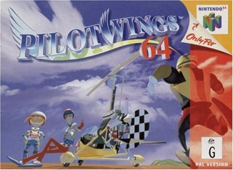 Pilotwings 64, Caja