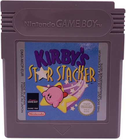 Kirby's Star Stacker, Sin Caja