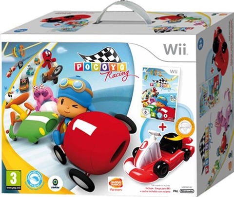 Pocoyo Racing + Coche Hinchable