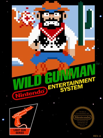 Wild Gunman, + Manual, Caja