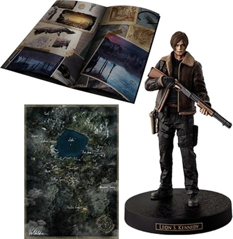 Resident Evil 4 Remake Collector's Ed. w/Figure, Artbook & Poster(Sin DLC)