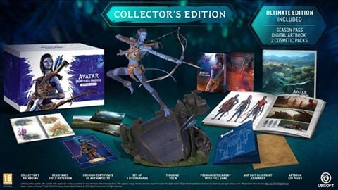 Avatar: FOP Col. Ed. w/ Fig,Steelbook,3 Lithograph,Artbook,Notebook,COA