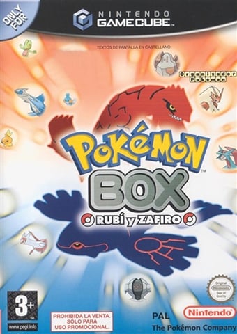 Pokemon Box Rubi y Zafiro