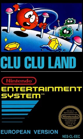 Clu Clu Land, + Manual, Caja