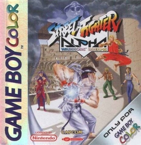 Street Fighter Alpha, Sin Manual, Caja