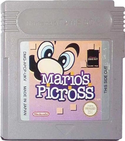 Mario's Picross, Sin Caja
