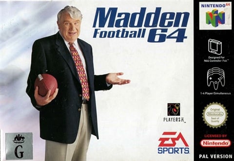 Madden Football 64, Caja