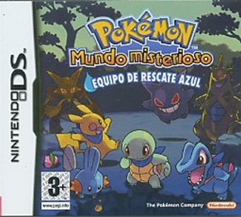Pokemon Mundo Misterioso Equipo Azul