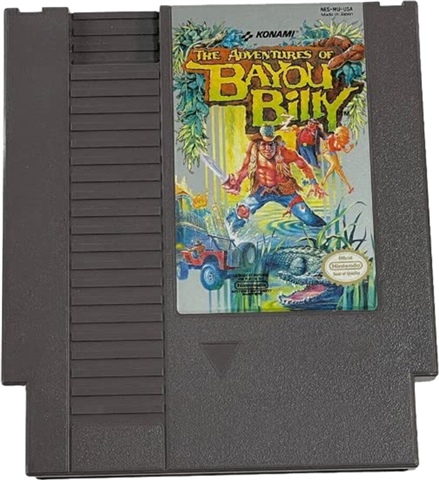 Adventures of Bayou Billy, The, Sin Caja