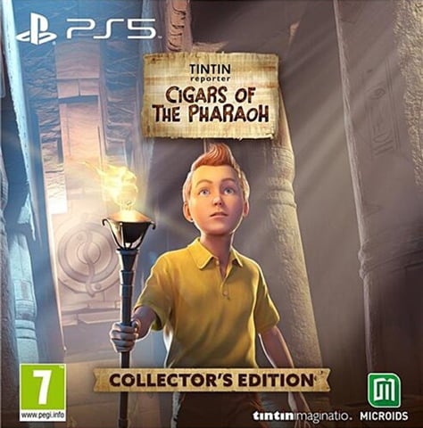Tintin Reporter: CotP Col. Ed. w/Figurine, Artbook, Notebook & 3x Postcard