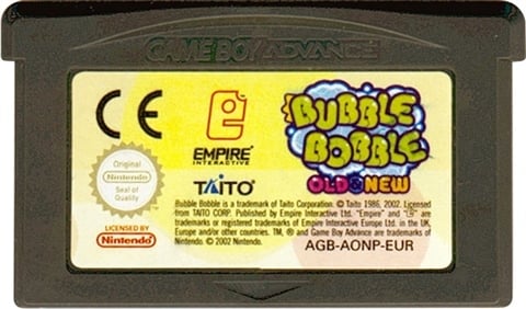Bubble Bobble Old and New, Sin Caja