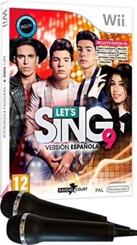 Let's Sing 9 Version Espanola + 2 Microphones