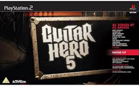 Guitar Hero 5 (With Guitar)