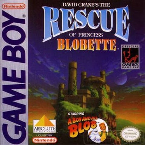 David Crane's The Rescue of Princess Blobette, Sin Manual, Caja