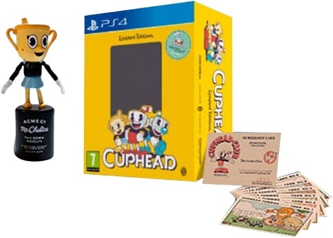Cuphead Limited Ed. w/Figure, 6x Art Cards & Membership Card