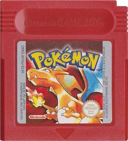 Pokémon Edición Roja, Sin Caja