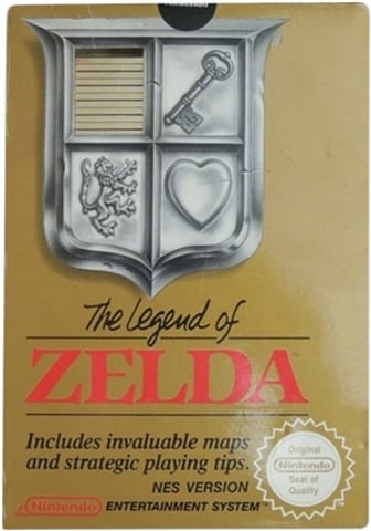 Legend Of Zelda, The, + Manual, Caja