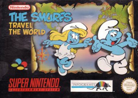 Smurfs, The: Travel the World, Caja