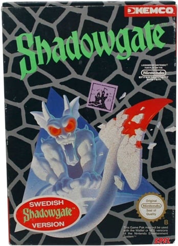 Shadow Gate, + Manual, Caja