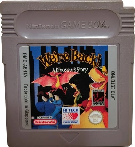 We're Back: A Dinosaur's Story, Sin Caja