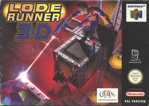 Lode Runner 3D, Caja