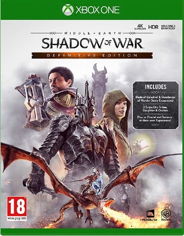 Middle-Earth: Shadow of War Definitive Edition *2 Disc*